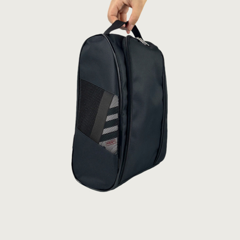 Shoe Bag Dust - กระเป๋ารองเท้ากอล์ฟแบบพกพา กระเป๋าใส่รองเท้าผ้าอ็อกซ์ฟอร์ด กระเป๋าใส่รองเท้ากอล์ฟน้ำหนักเบาระบายอากาศได้ กระเป๋าใส่รองเท้าฟุตบอลเทนนิสกันฝุ่น