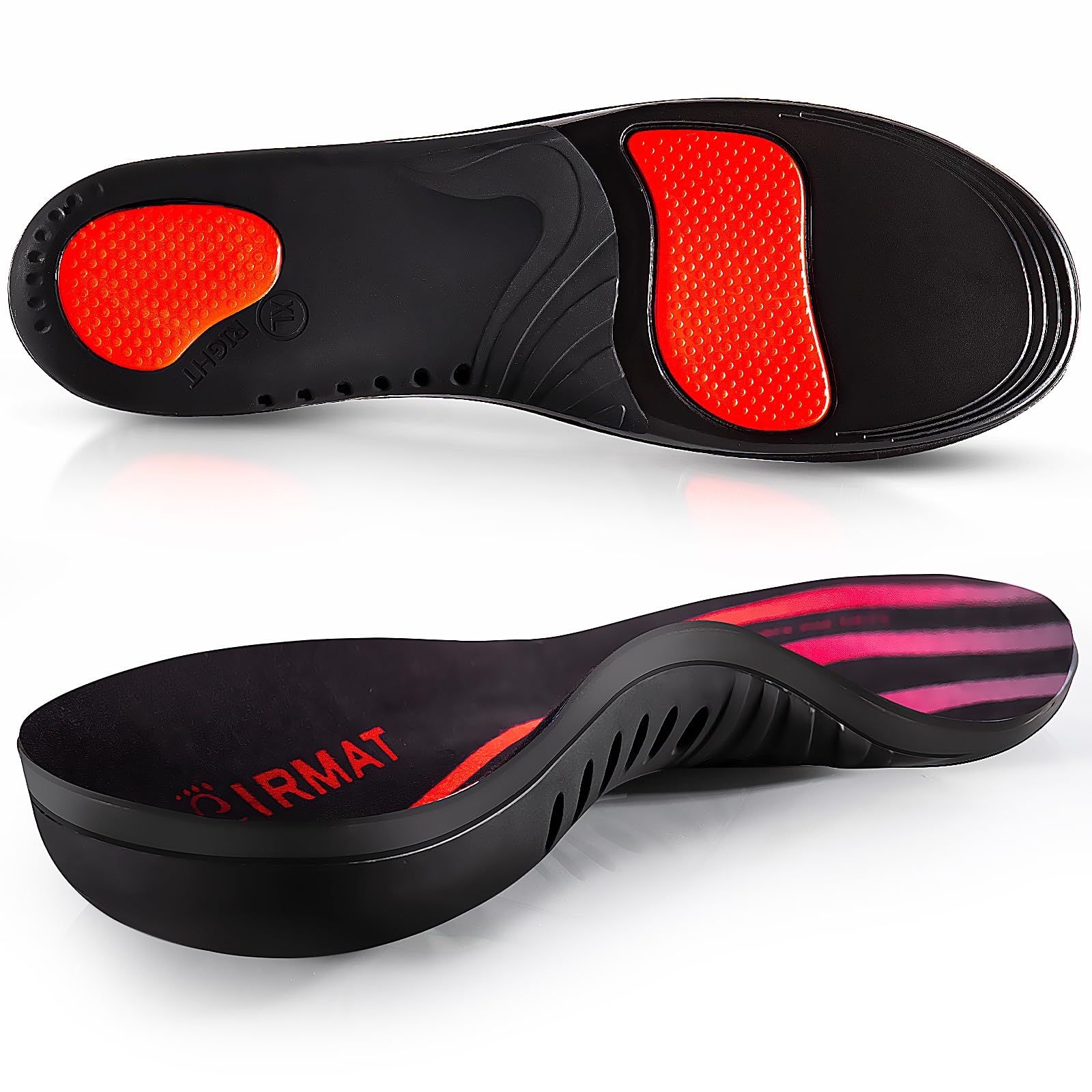 Shoe Polish Cream - 1 คู่พรีเมี่ยม Insoles สําหรับฟุต PU Gel