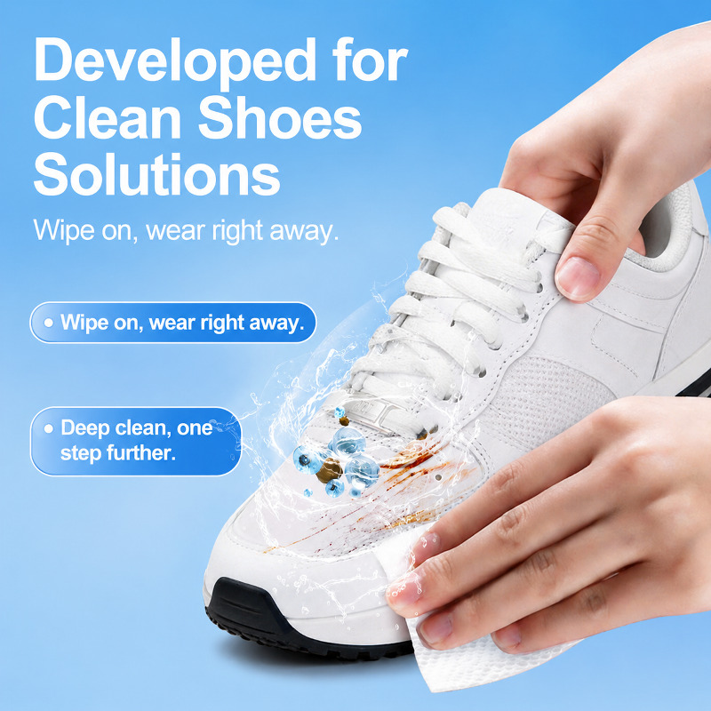 ผ้าเช็ดทำความสะอาดรองเท้าแบบพก - Sneaker Care Wipes บทวิจารณ์และราคา