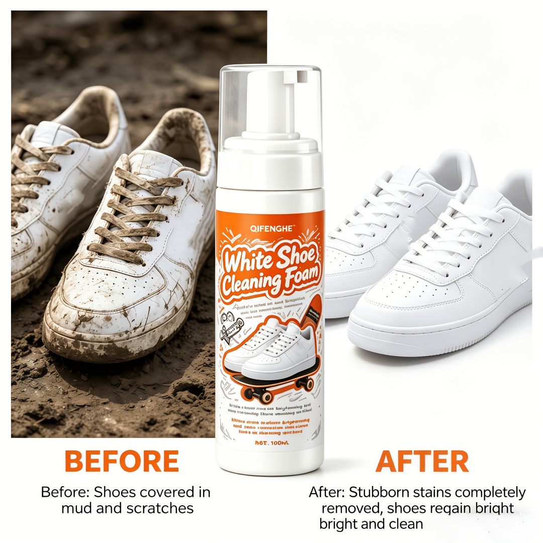 โฟมทำความสะอาดรองเท้าสีขาวแบบพ - The Sneaker Care บทวิจารณ์และราคา