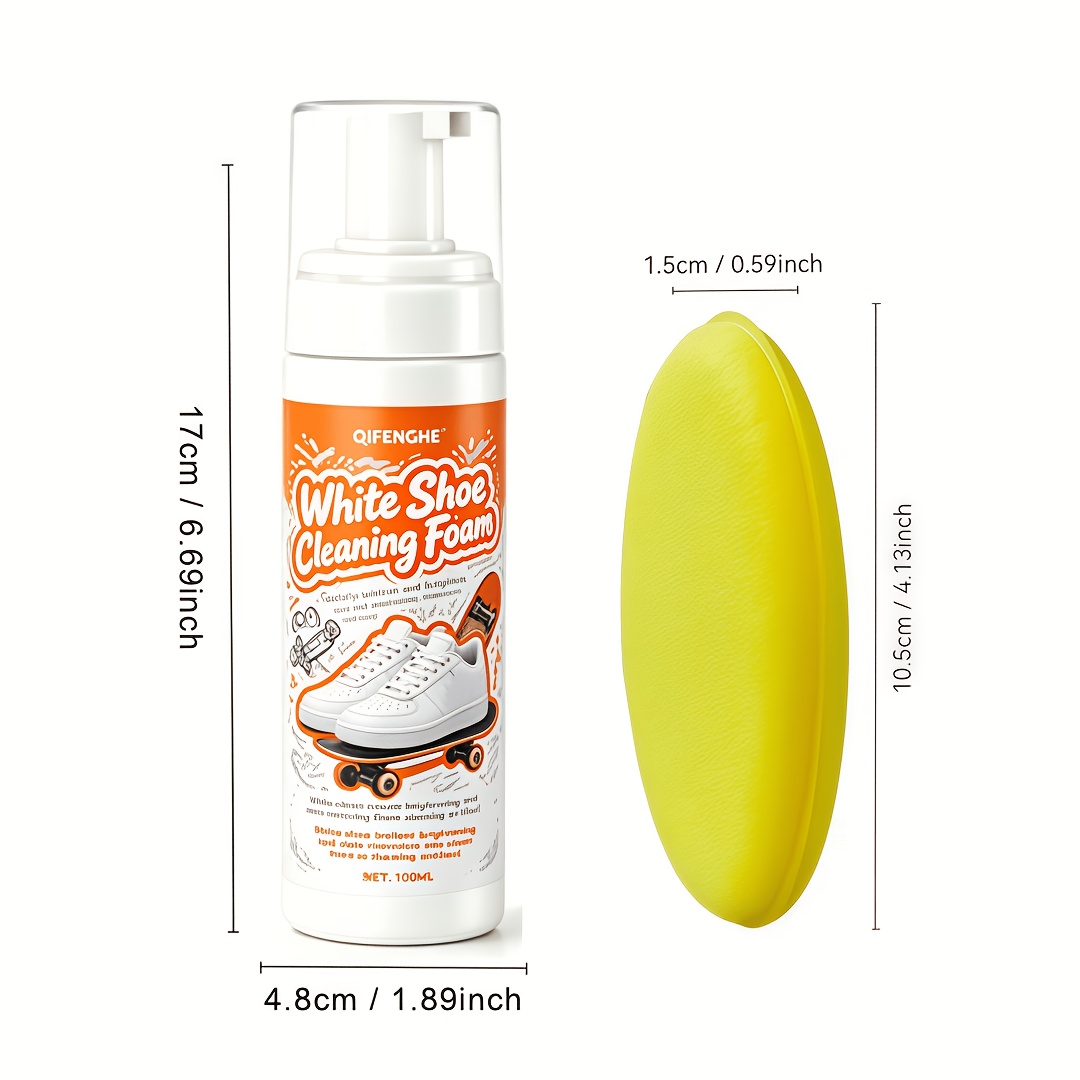 โฟมทำความสะอาดรองเท้าสีขาวแบบพ - The Sneaker Care บทวิจารณ์และราคา