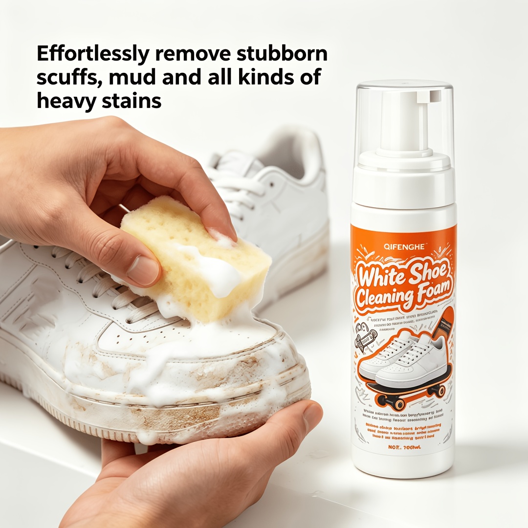 โฟมทำความสะอาดรองเท้าสีขาวแบบพ - The Sneaker Care บทวิจารณ์และราคา