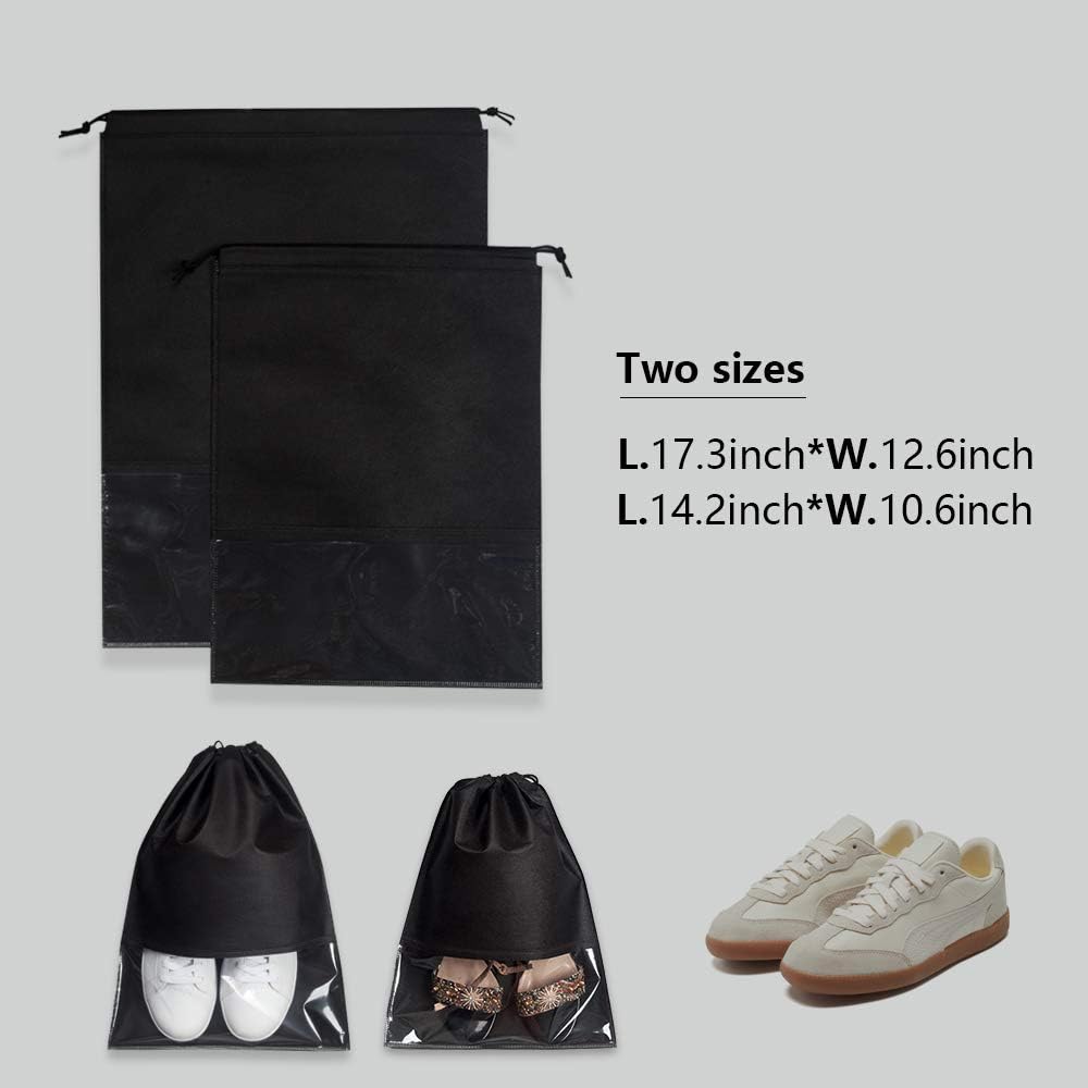 กระเป๋ารองเท้าแบบพกพากระเป๋ารอ - Shoe Bag Dust บทวิจารณ์และราคา