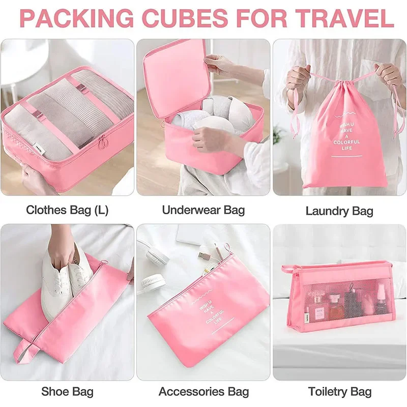 8/9/10/11 ชิ้นชุดกระเป๋าเดินทา - Shoe Bag Dust บทวิจารณ์และราคา