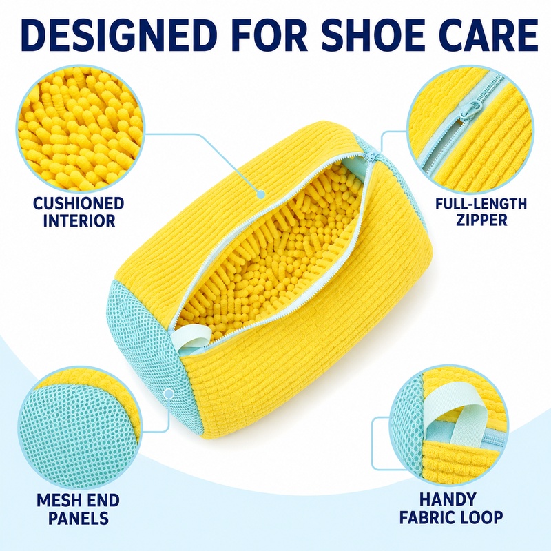ถุงซักรองเท้าทรงกระบอก ป้องกัน - Sneaker Care Laundry บทวิจารณ์และราคา