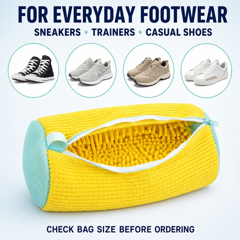 ถุงซักรองเท้าทรงกระบอก ป้องกัน - Sneaker Care Laundry บทวิจารณ์และราคา