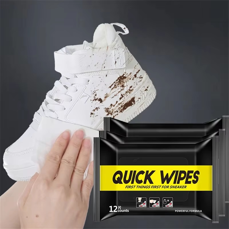 ผ้าเช็ดทำความสะอาดรองเท้าแบบใช - Sneaker Care Wipes บทวิจารณ์และราคา
