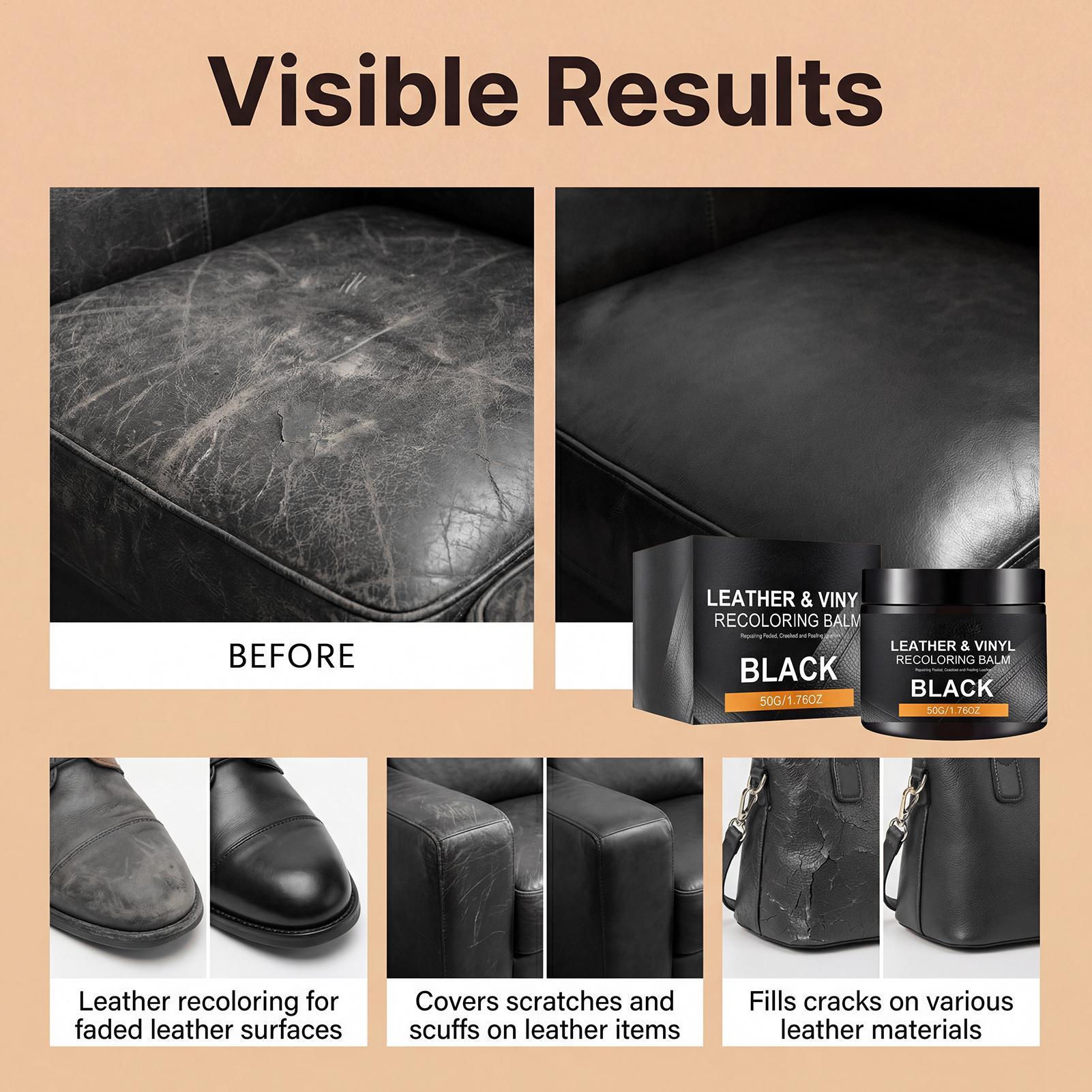 ชุดซ่อมหนังรถยนต์ น้ำยาซ่อมสีห - Shoe Polish Cream บทวิจารณ์และราคา