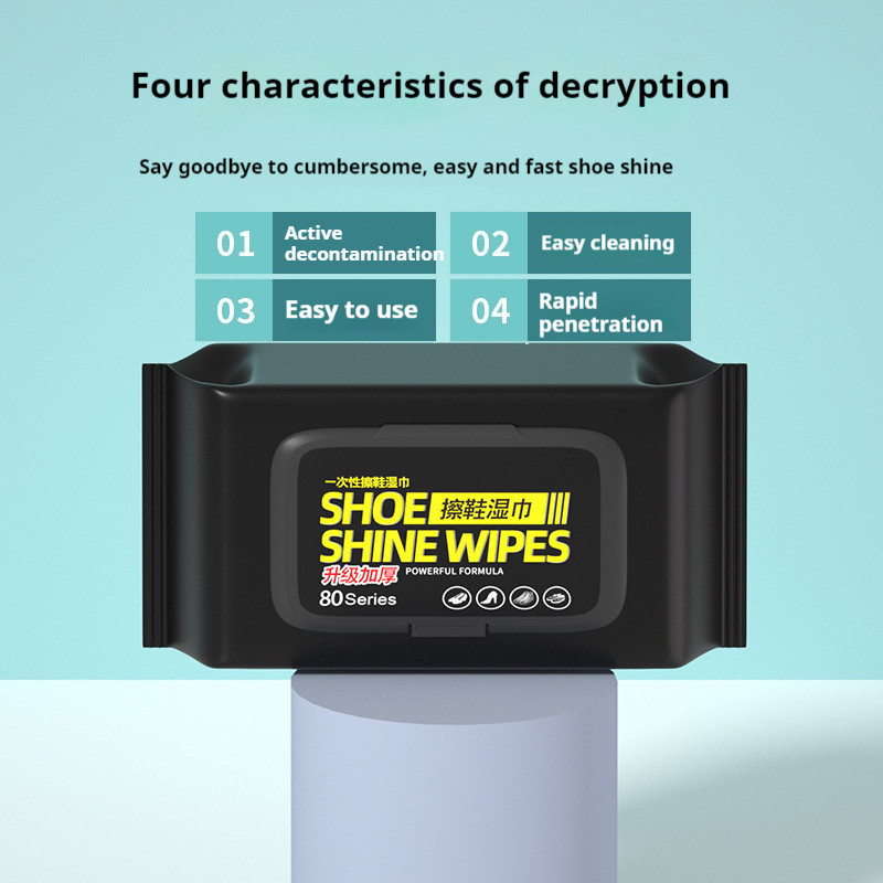 12-60 ชิ้นแบบพกพาทิ้งรองเท้าผ้ - Sneaker Care Wipes บทวิจารณ์และราคา
