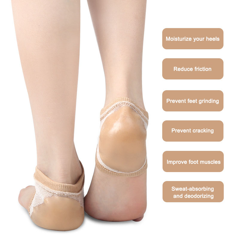 แผ่นรองส้นเท้าซิลิโคนเจล ป้องก - Shoe Polish Cream บทวิจารณ์และราคา