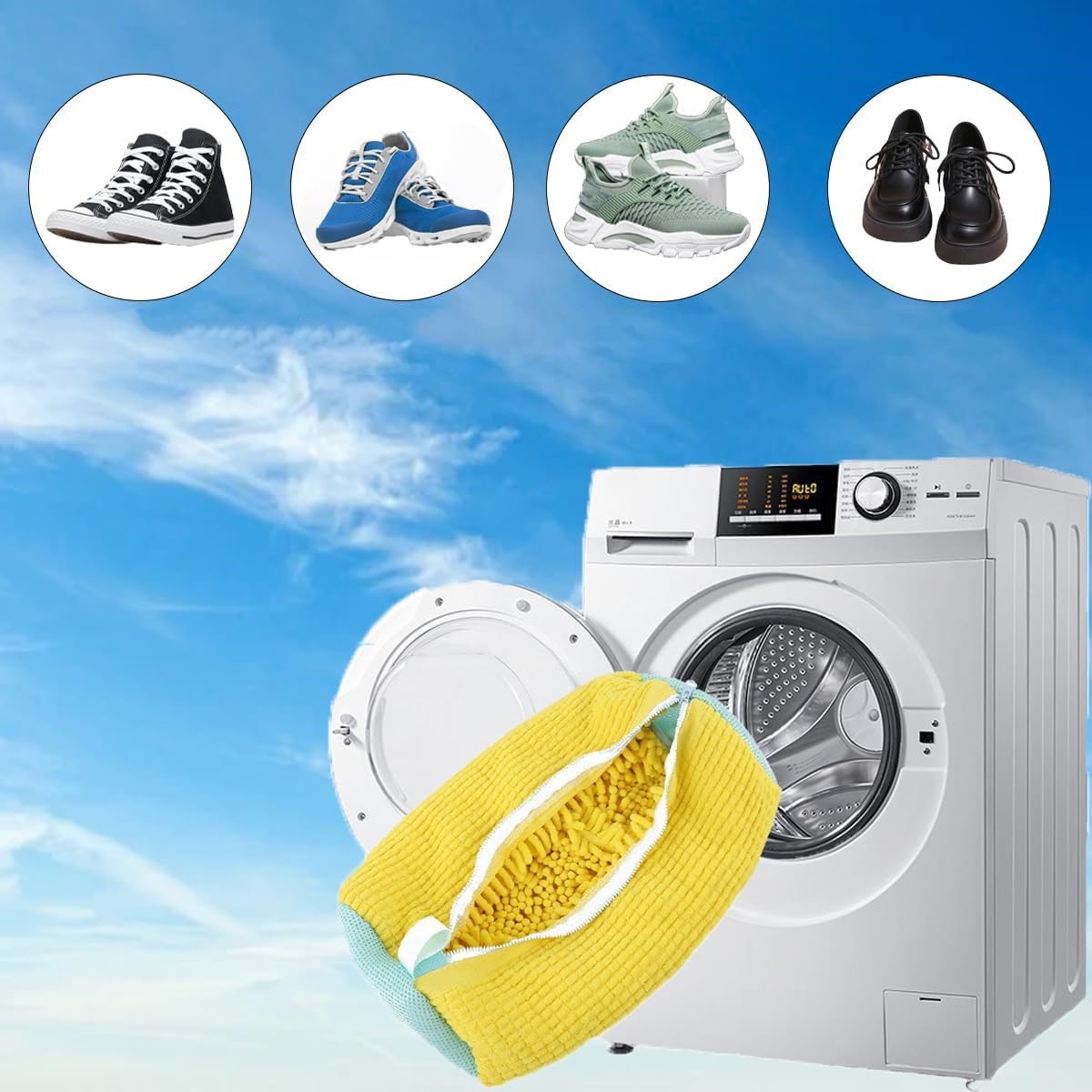 ถุงซักรองเท้าแบบตาข่าย ป้องกัน - Sneaker Care Laundry บทวิจารณ์และราคา