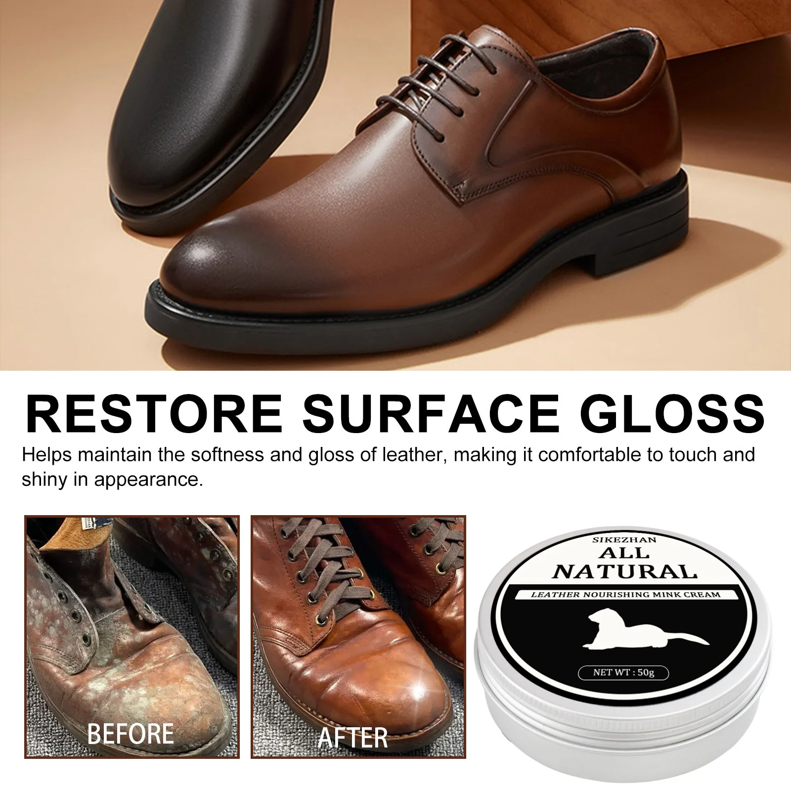 SIKEZHAN หนังโซฟาทําความสะอาดภ - Shoe Polish Cream บทวิจารณ์และราคา