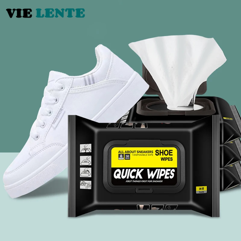 12 ชิ้น/30 ชิ้นทิ้งรองเท้าผ้าเ - Sneaker Care Wipes บทวิจารณ์และราคา