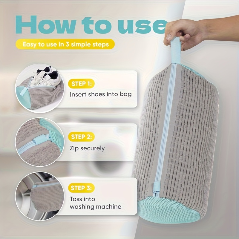 ถุงซักรองเท้า 2 ชิ้น สำหรับเคร - Sneaker Care Laundry บทวิจารณ์และราคา