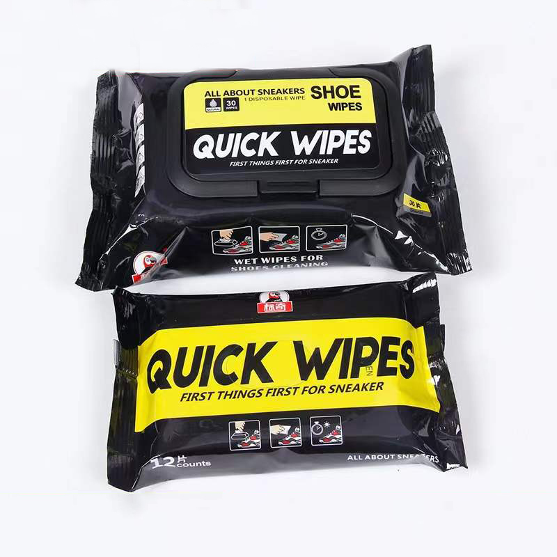 12/30Pcs ทิ้งรองเท้าผ้าเช็ดทำค - Sneaker Care Wipes บทวิจารณ์และราคา