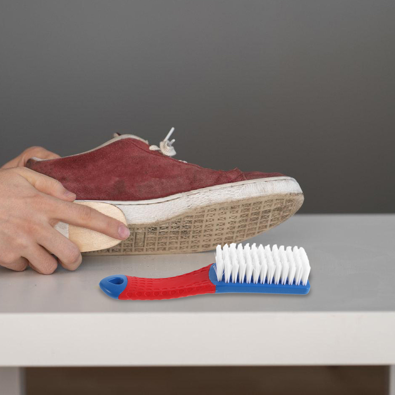 แปรงทำความสะอาดรองเท้า 2 ชิ้น  - Sneaker Care Laundry บทวิจารณ์และราคา